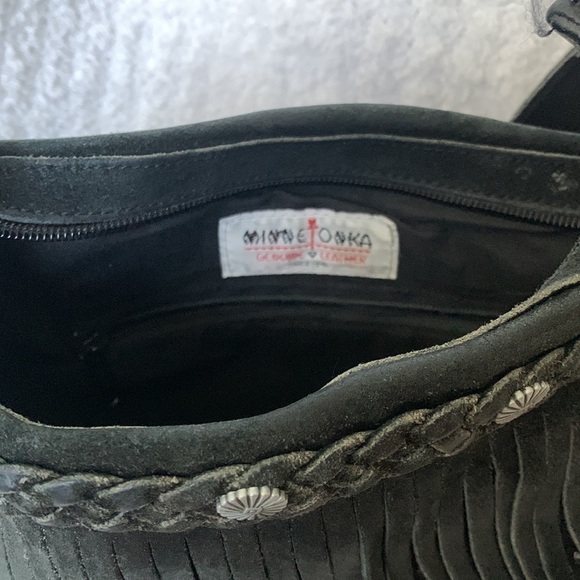 Minnetonka leather fringe bag - Picture 2 of 6
